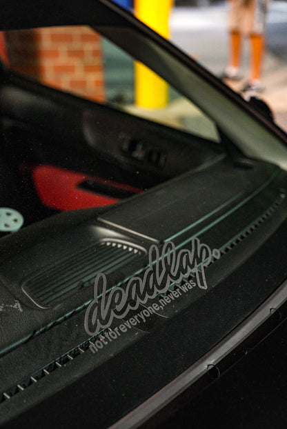 Deadlap Decal 12” x 4”