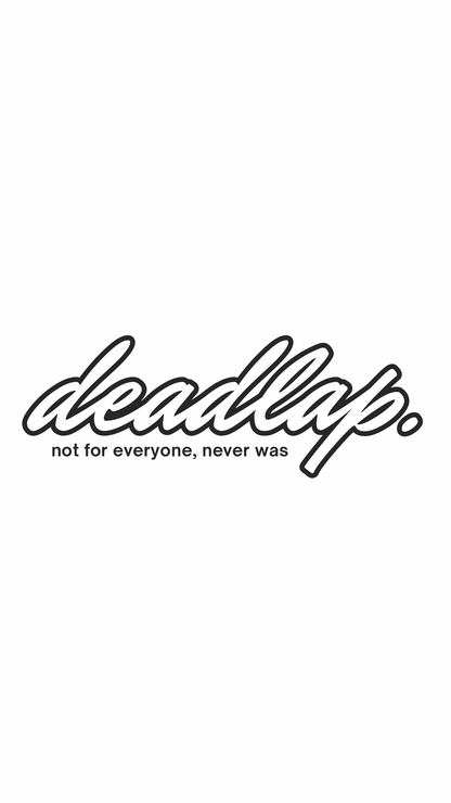 Deadlap Decal 12” x 4”
